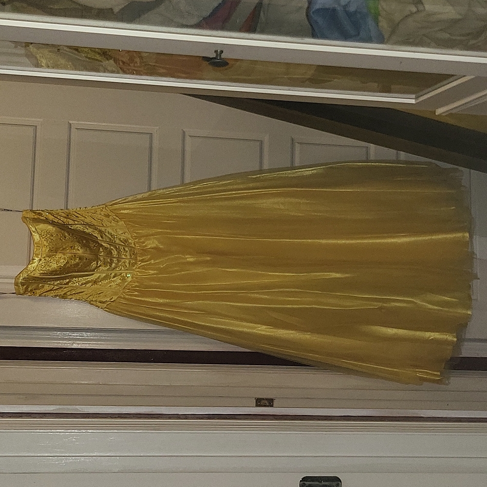 Beautiful Yellow Ball Gown by Juliet